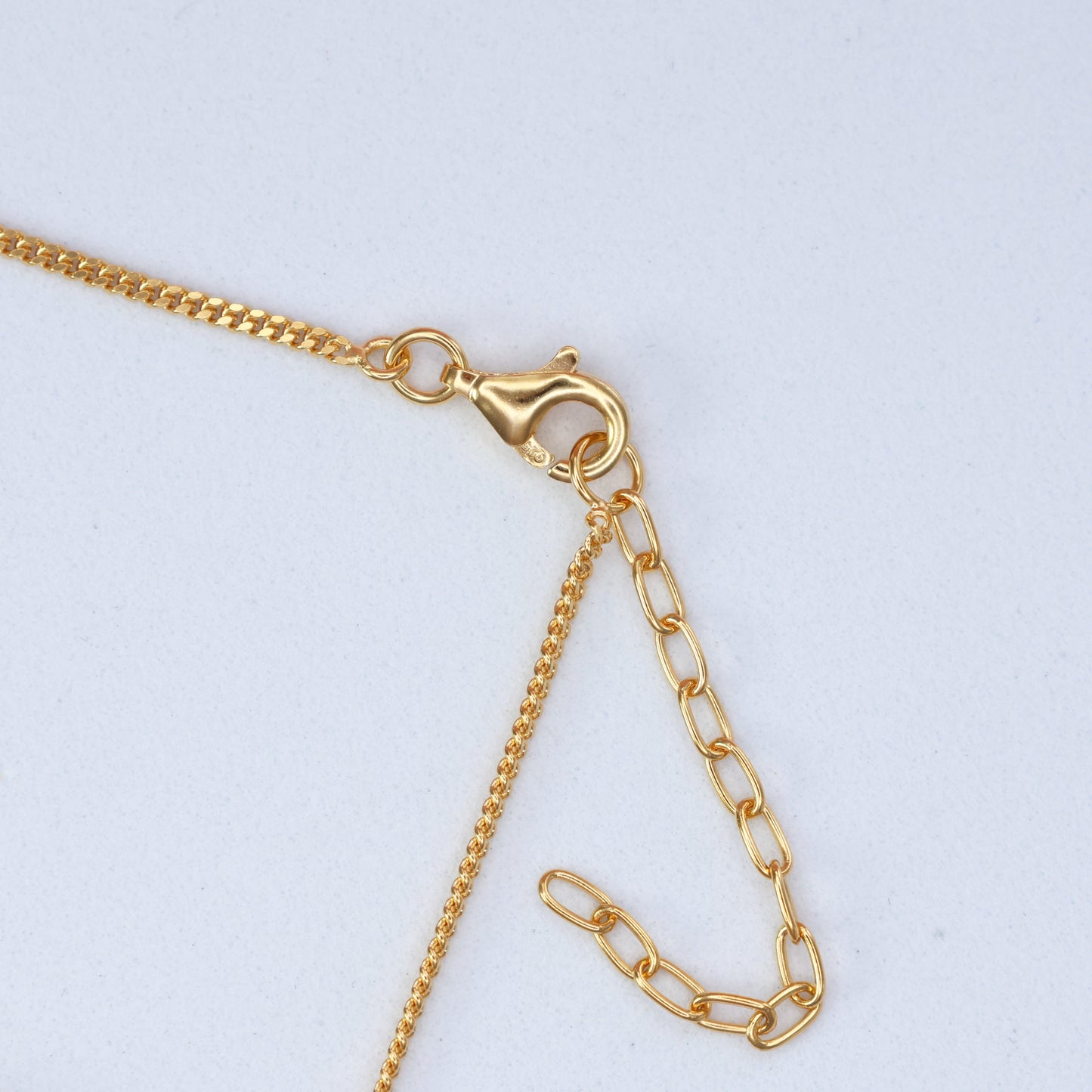 Close-up of clasp detail on Gold Moonstone Bracelet showcasing its elegant design and quality craftsmanship